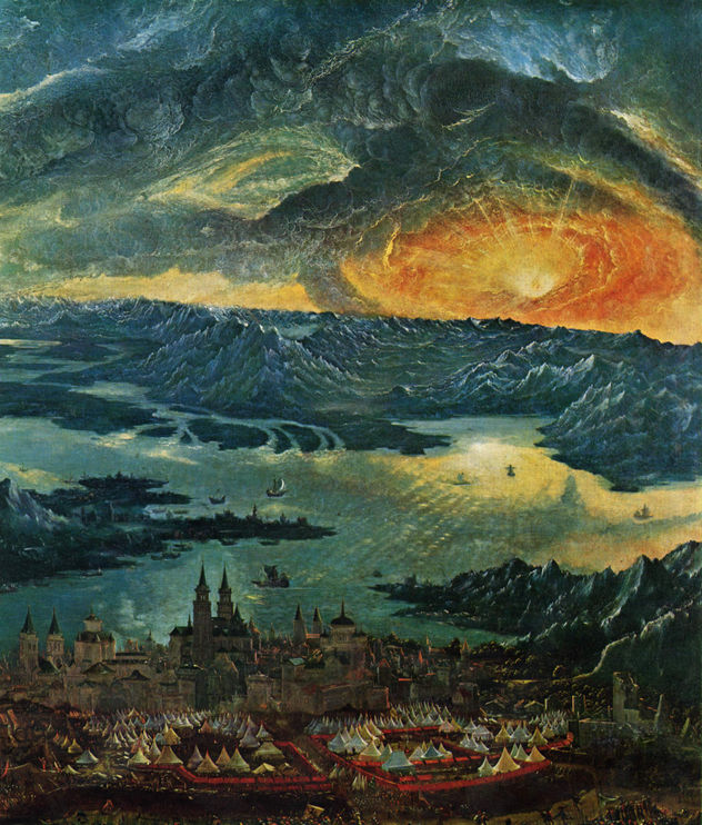 Battle of Alexander, Detail
