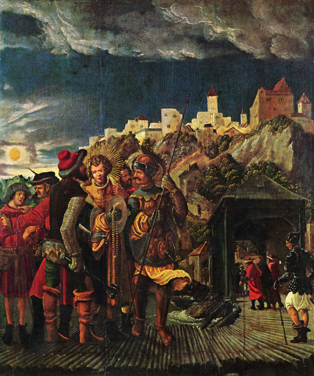 Florian's Sequence, Scenes from the Legend of Saint Florian, Scene