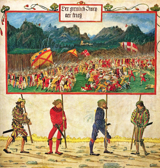 Triumph of Emperor Maximilian, scene