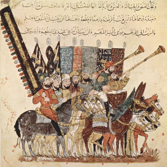 Maqâmât (Reunions) of al-Harîrî, scene 