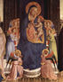 Retablo de altar de San Domenico en Fiesole, escena
