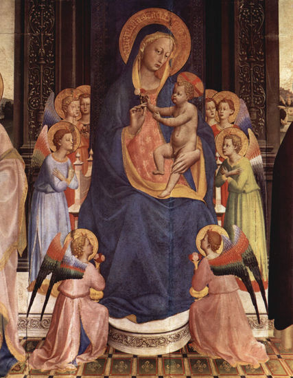 Altarpiece of San Domenico in Fiesole, scene 