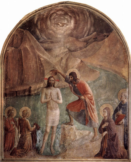 Ciclo de frescos en el monasterio dominico de San Marco en Florencia, escena 