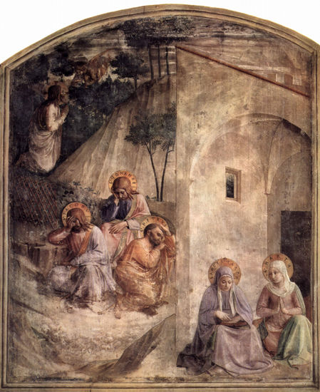 Ciclo de frescos en el monasterio dominico de San Marco en Florencia, escena 