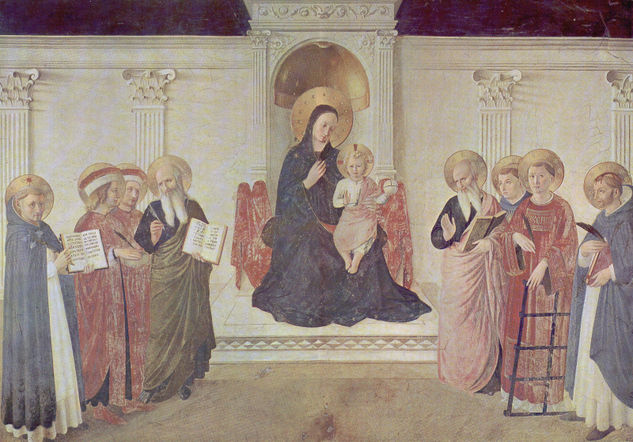 Ciclo de frescos en el monasterio dominico de San Marco en Florencia, escena 