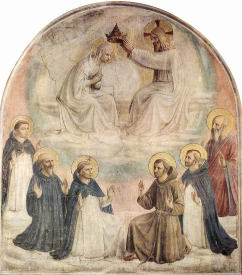 Ciclo de frescos en el monasterio dominico de San Marco en Florencia, escena 