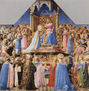 Coronation of Mary, altarpiece with predella panels on the life of Saint Dominic