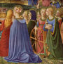 Coronation of Mary, detail