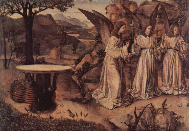 Appearance of Three Angels before Abraham, Fragment