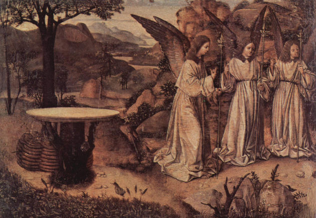 Appearance of Three Angels before Abraham, Fragment 