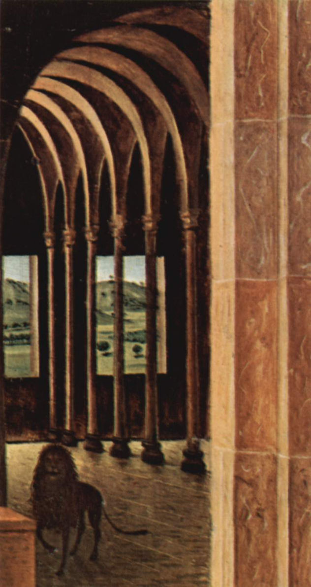 St. Jerome in His Study, Detail