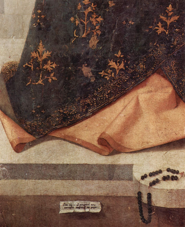 Polyptych of Saint Gregory, central panel, scene