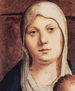 Madonna en el trono, Fragmento de la Pala de San Cassiano, Venecia, Detalle