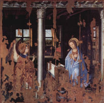 Annunciation, Fragment