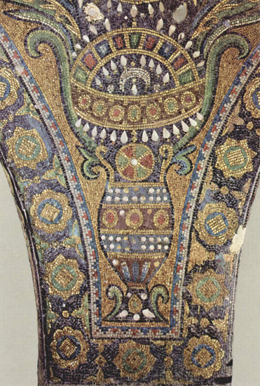 Interior Walls of the Dome of the Rock in Jerusalem, Scene 