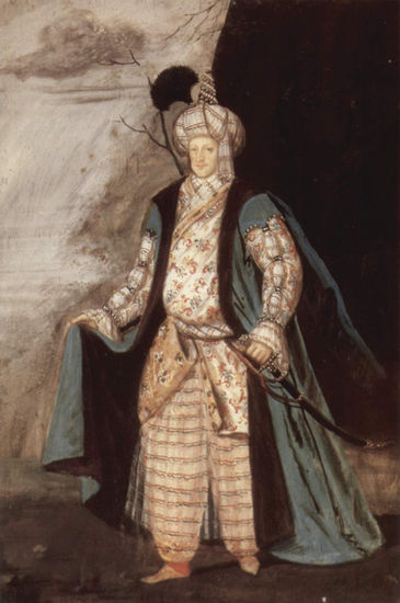 Portrait of Margrave Ludwig Wilhelm of Baden in Turkish Garb 