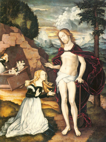 Cristo como jardinero (Noli me tangere) 