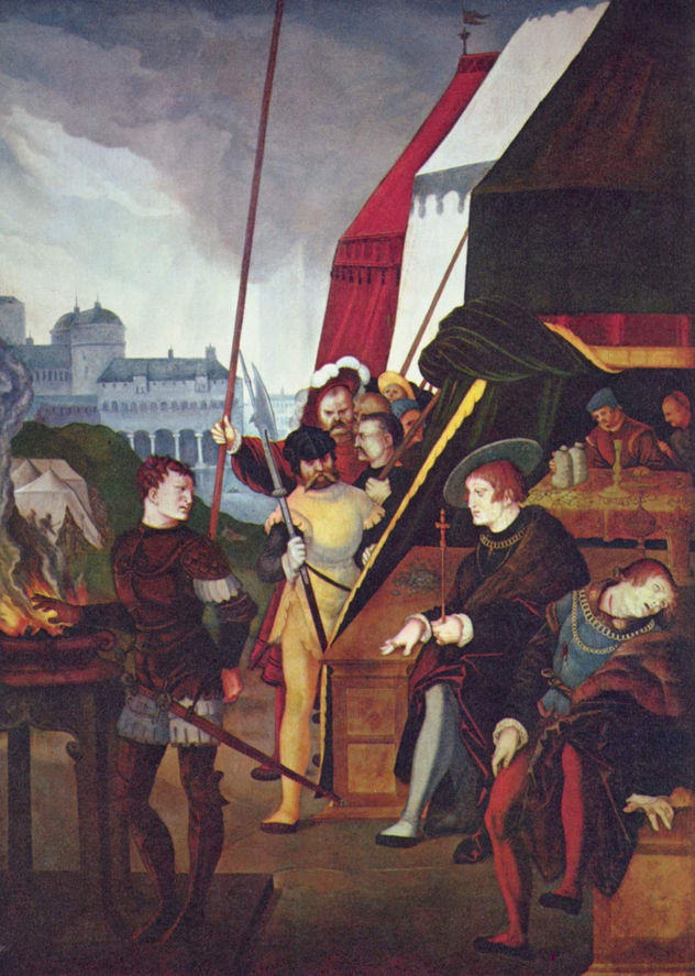 Mucio Escaevola ante Porsena