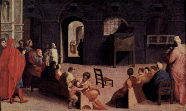 Sermon of Saint Bernardino in the Piazza of Siena 