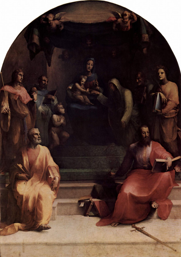La mística unión de Santa Catalina de Siena con Cristo