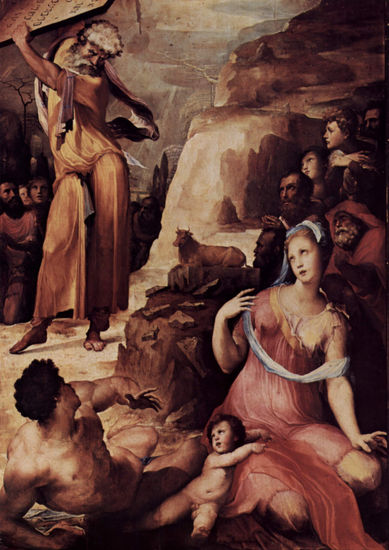 Moses Receives the Tablets of the Law 