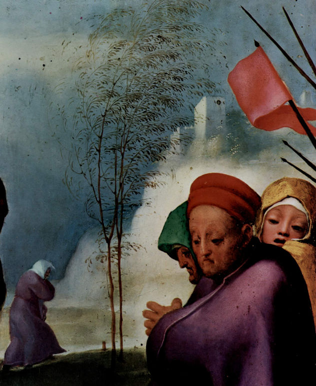 Throning Saint Paul, Altarpiece, Detail