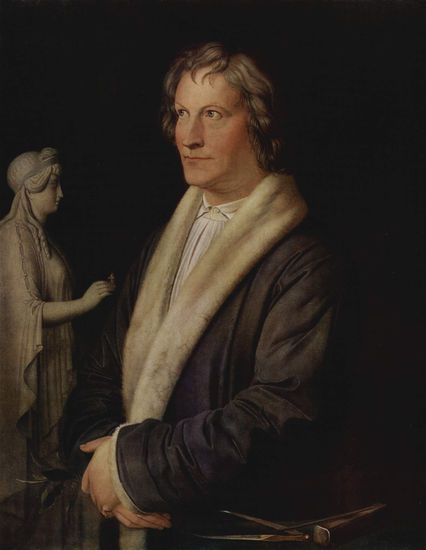 Retrato del escultor danés Bertel Thorvaldsen 