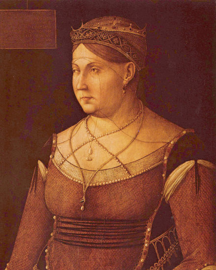 Portrait of Caterina Cornaro, Queen of Cyprus 