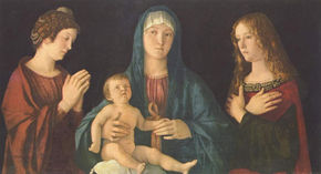 Madonna and Two Saints