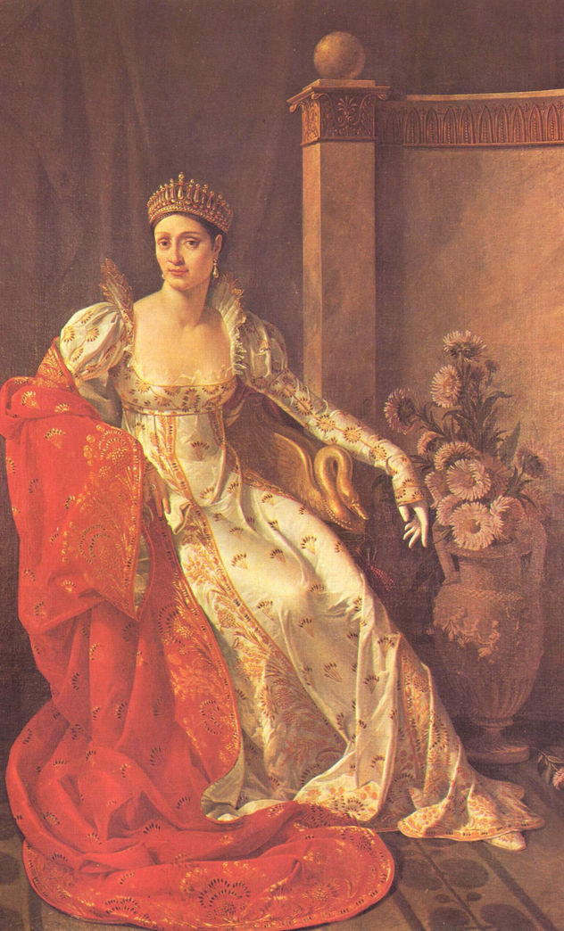 Porträt der Elise Bonaparte