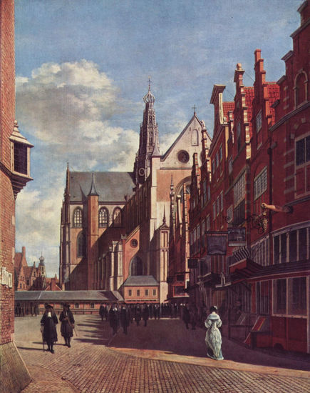 La gran plaza de Haarlem 