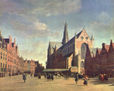 The Grote Markt with St. Bravo in Haarlem