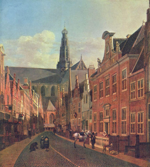 Street in Haarlem 