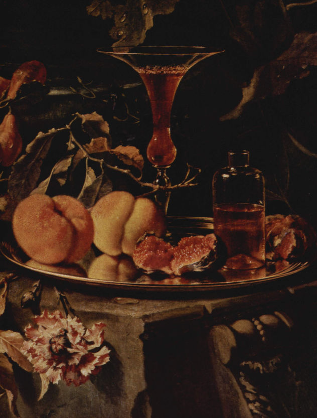 Flowers and Fruits, Detail