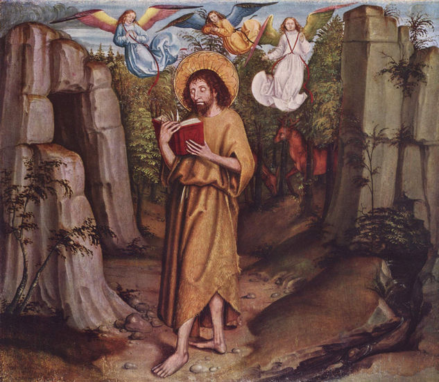 John the Baptist in the Desert 