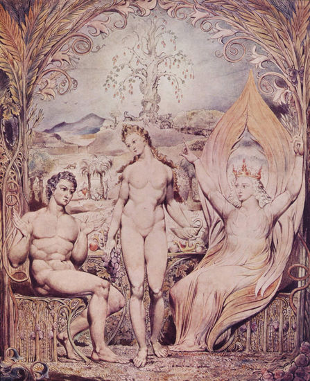 Archangel Raphael with Adam and Eve 