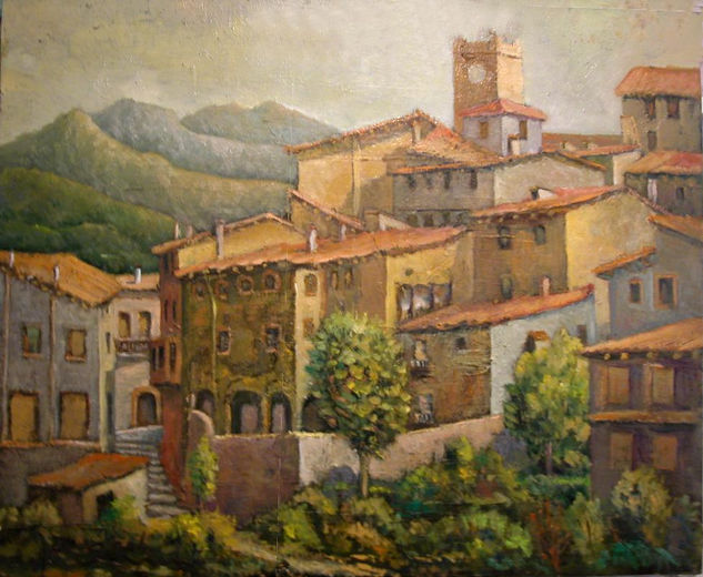 GIRONELLA Oil Canvas Landscaping