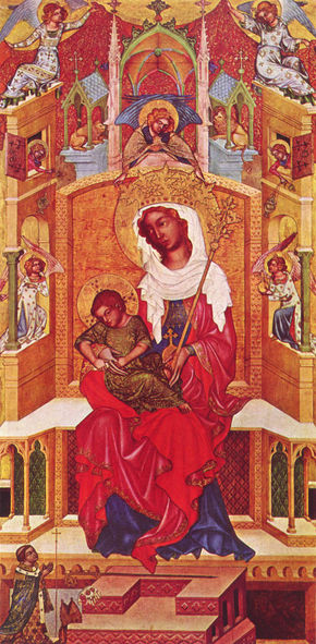 Glatzer Madonna, scene