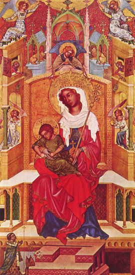 Glatzer Madonna, escena 