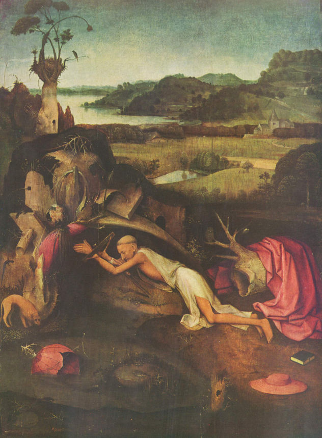 San Jerónico haciendo penitencia