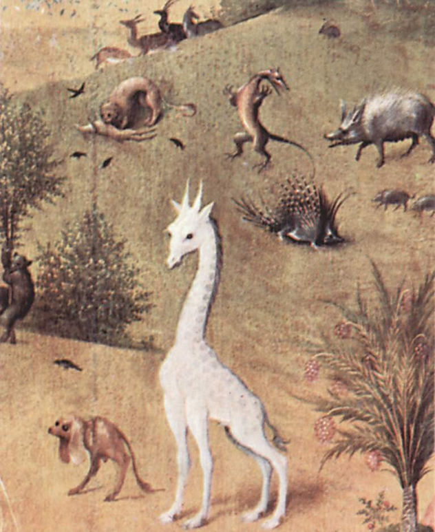 The Garden of Earthly Delights, Left Panel