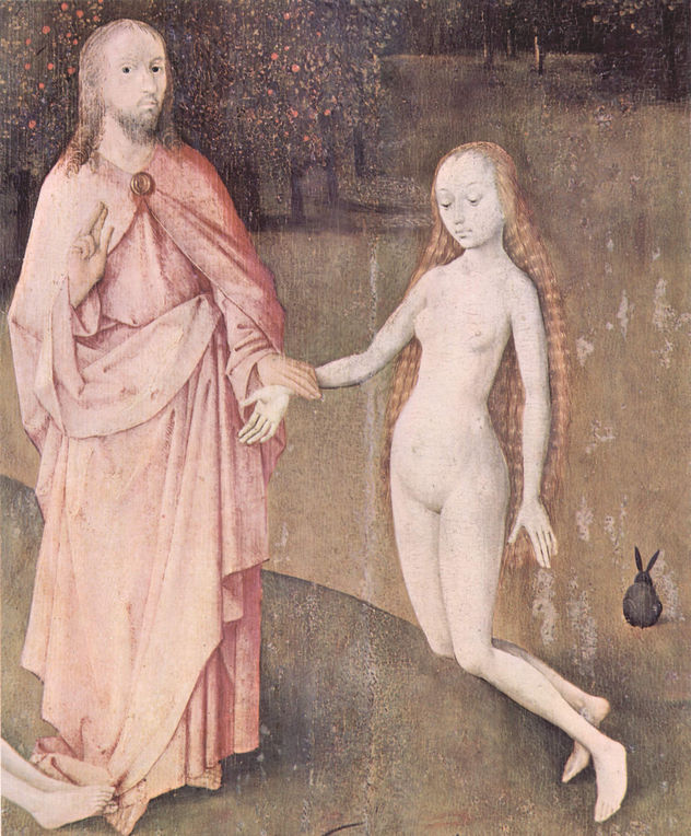 The Garden of Earthly Delights, Left Panel
