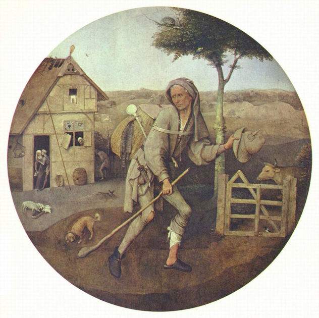 El vagabundo (El hijo pródigo), tondo
