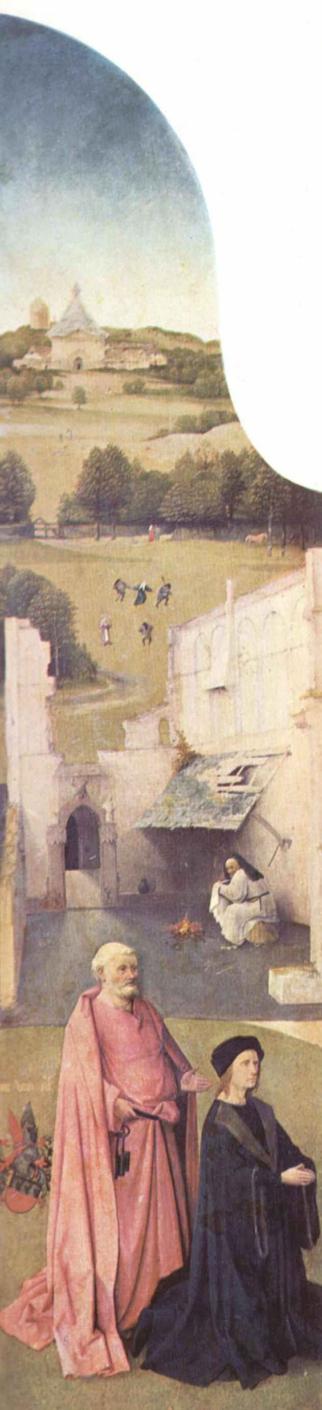 Tríptico de Epifanía, panel izquierdo