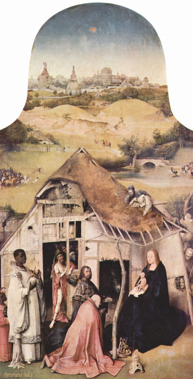 Tríptico de Epifanía, panel central