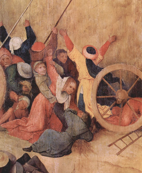 The Hay Wagon, Triptych, Central Panel 