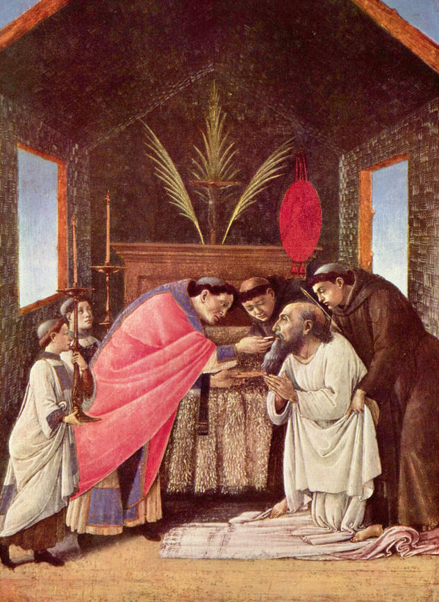 Última comunión de san Jerónimo