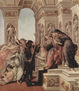 The Calumny, Detail