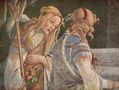 Frescos in the Sistine Chapel of Rome, scene