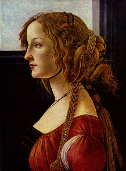 Portrait of Simonetta Vespucci 